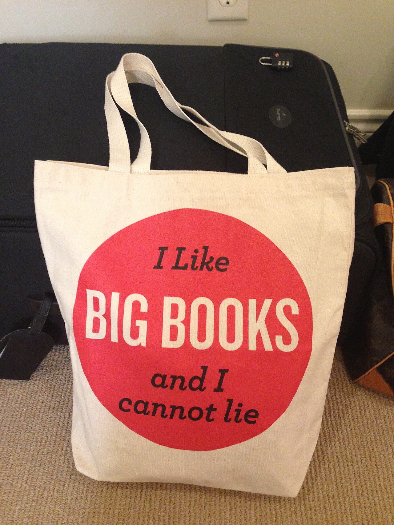 Canvas tote bag from Books & Books, Miami, Florida, USA - 20130912.jpg